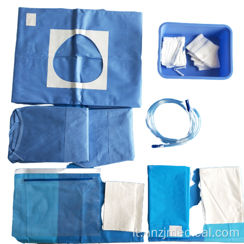 Kit operativo angiografico monouso